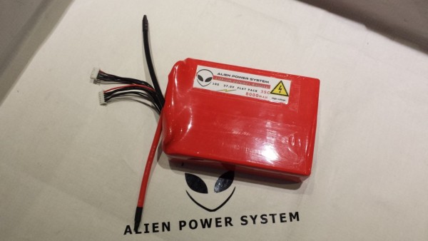 APS 10S 8000mAh 35C LiPo Akku - Flachbauweise