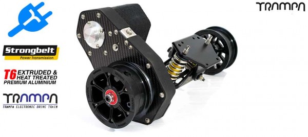 Trampa Infinity Mountainboard Truck inkl. Einzelmotorhalterung und Motor