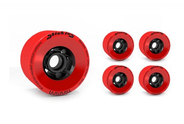 Trampa Stickies Longboard Rollen Set