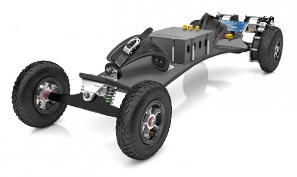 Trampa 606e Mountainboard | Dual Motoren | Infinity Trucks | Hypa Wheels