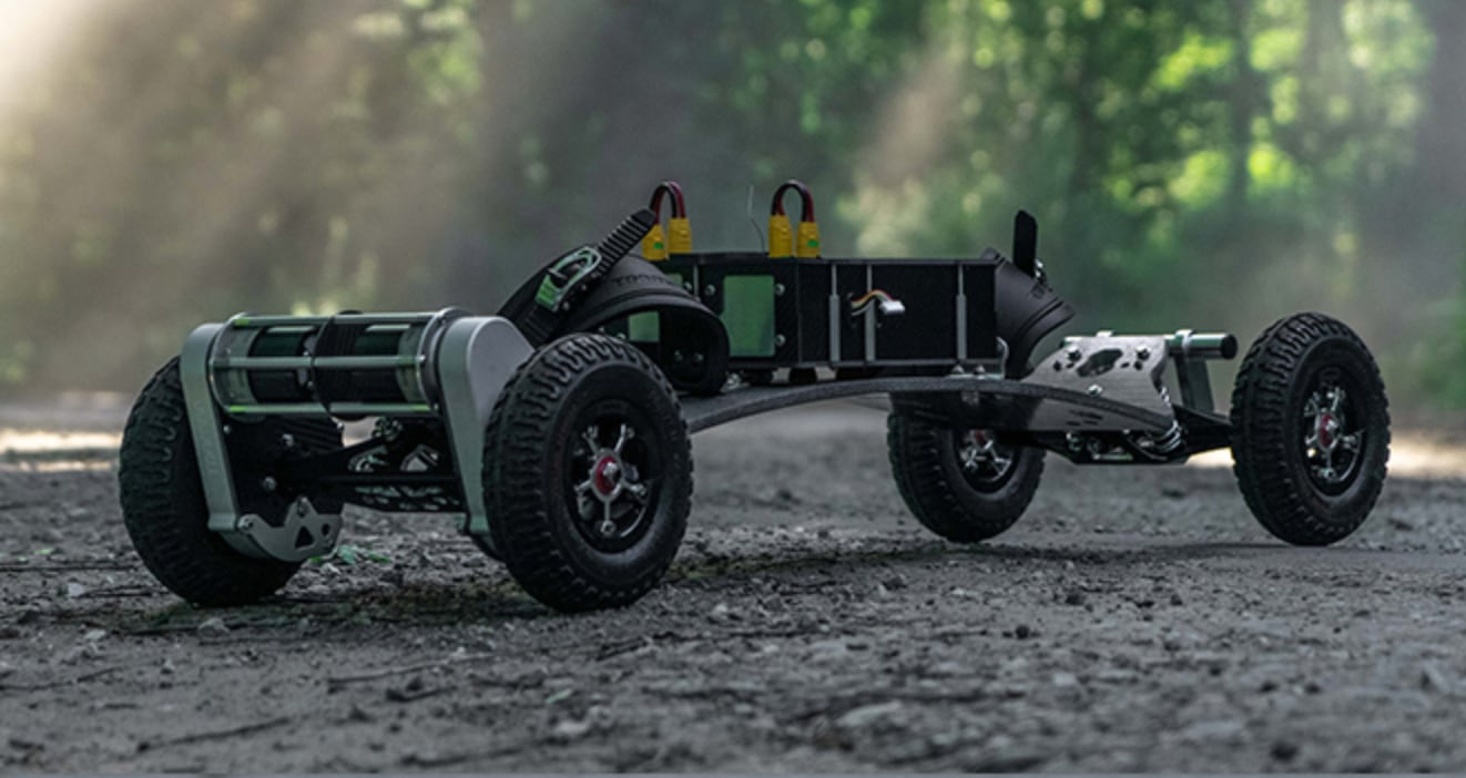 Electric Mountainboard Belt Drive Pro 8 Zoll Elektro Skateboards